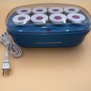 InfinitiPro by Conair Instant Heat Tourmaline Ceramic Flocked 2 Inch Roller Set